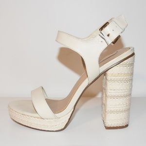 Cream Boho Heels